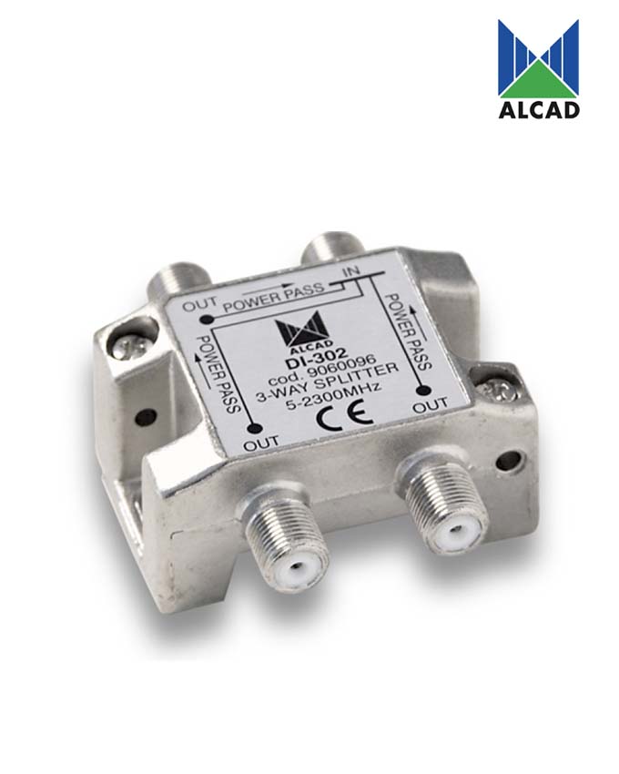 Alcad DI-302 3-Way Splitter